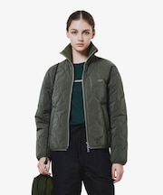 ひょうたんキルティングジップブルゾン