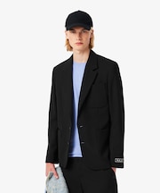 ウールブレンドツイルブレザー