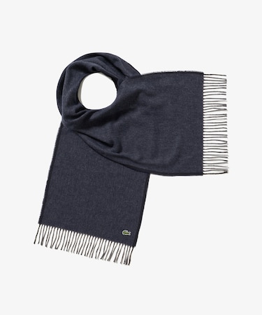 サスティナブルヘリンボーンマフラー