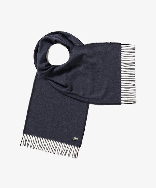 サスティナブルヘリンボーンマフラー