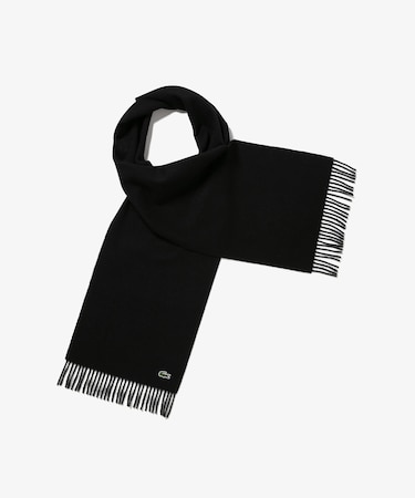 ホワイトカシミヤマフラー