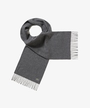 ホワイトカシミヤマフラー