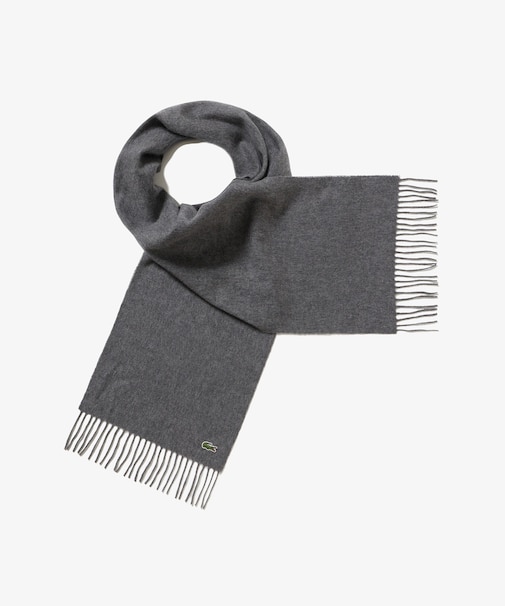 ホワイトカシミヤマフラー