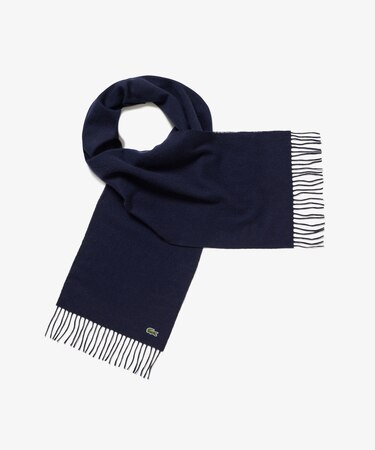 ホワイトカシミヤマフラー