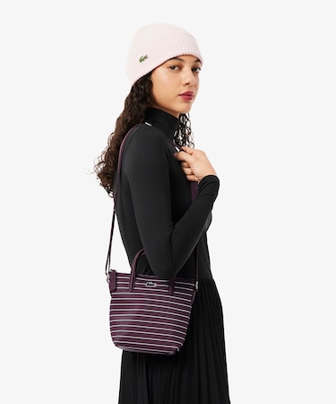 【EC only】L.12.12コンセプトシーズナル ボーダーミニトートバッグ