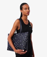 ホリデー マルチカラーワニロゴプリントトートバッグ