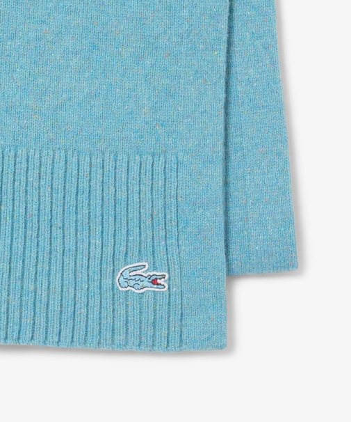 フレンチメイドシルクブレンドウールニットマフラー