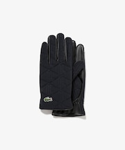 モノグラムキルティングレザーコンビグローブ