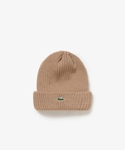 ウールリブニットキャップ