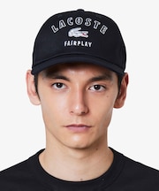 刺繍入り6方キャップ