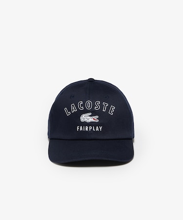 刺繍入り6方キャップ