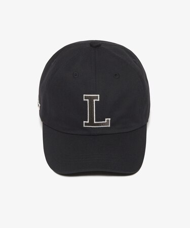 ワンポイントワニロゴキャップ