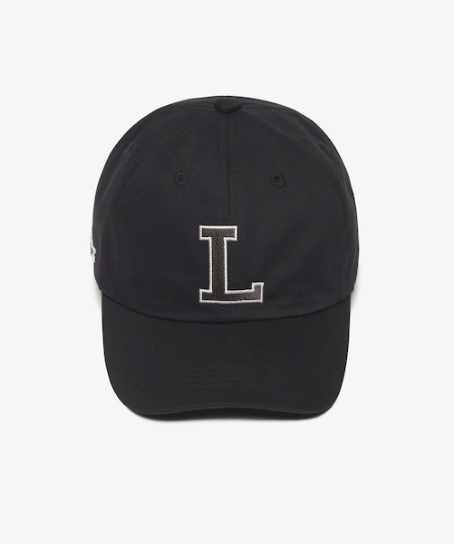 ワンポイントワニロゴキャップ