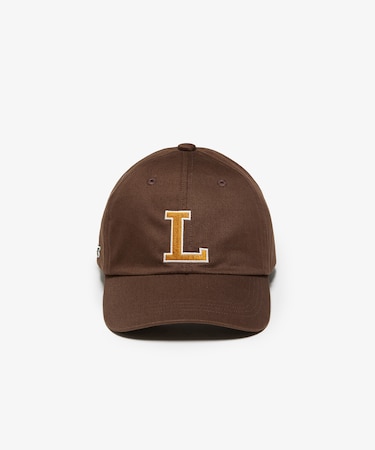 ワンポイントワニロゴキャップ