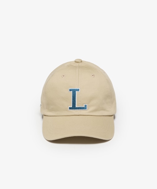 ワンポイントワニロゴキャップ