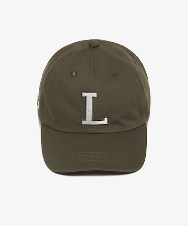 ワンポイントワニロゴキャップ