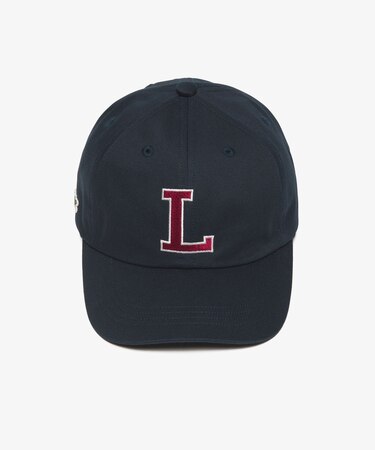 ワンポイントワニロゴキャップ