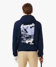 プレイヤーバックプリントスウェットフーディー