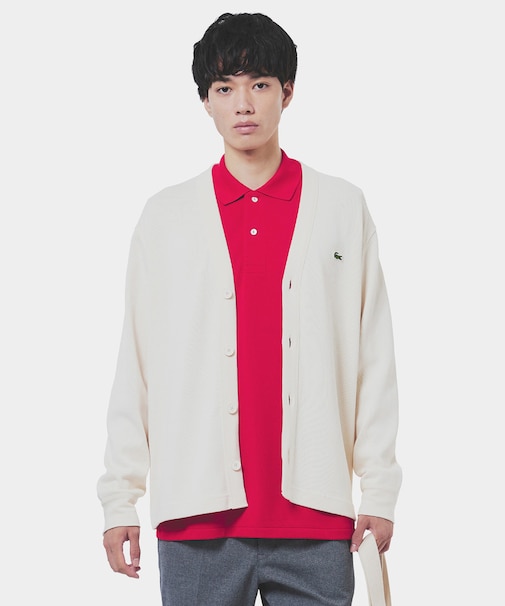 ヘビーウェイトシングルジャージカーディガン