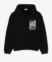 テニスヘリテージプリントスウェットフーディー