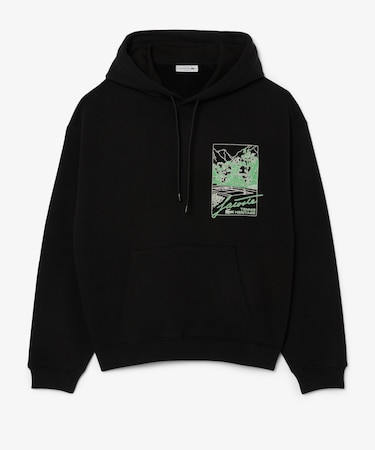 テニスヘリテージプリントスウェットフーディー