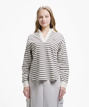 スキッパーネックラガーシャツ