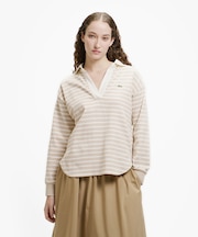 スキッパーネックラガーシャツ