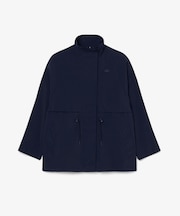 撥水 防風 ワッシャー加工 オーバーサイズ ワイドスリーブ スタンドジャケット