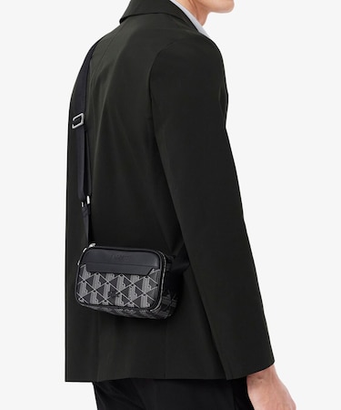 ザ ブレンド モノグラムコンビレポーターバッグ