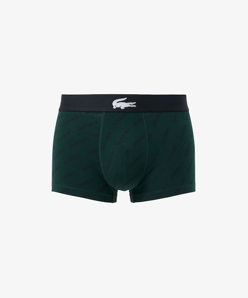 プリントコットントランクショーツ