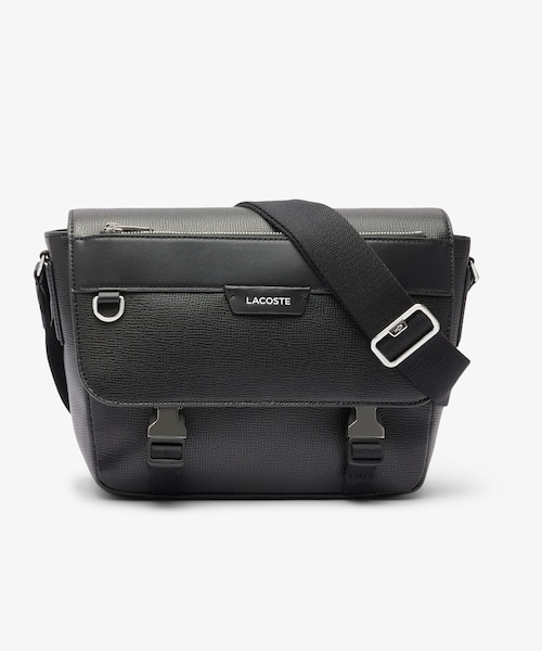 オシアン レザーフラップ ショルダーバッグ｜ラコステの通販｜&mall