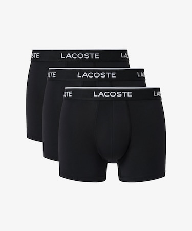 3P ブランドネームロゴウエストバンドマイクロファイバートランクショーツ