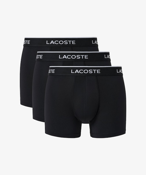 3P ブランドネームロゴウエストバンドマイクロファイバートランクショーツ