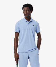 バックヨークプリント ウルトラドライ鹿の子地ポロシャツ