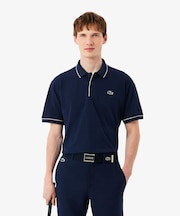 サーモレギュレーション配色ラインポロシャツ