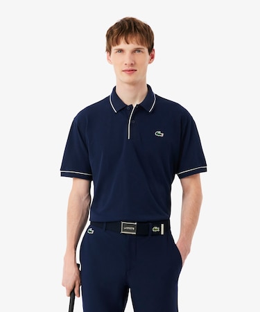 サーモレギュレーション配色ラインポロシャツ