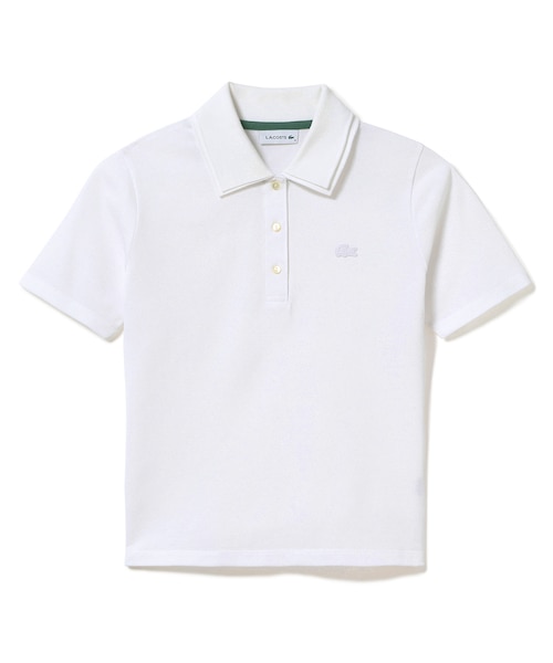 ダブルカラー鹿の子鹿の子ポロシャツ｜ラコステの通販｜&mall（アンド