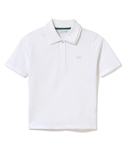 ダブルカラー鹿の子鹿の子ポロシャツ