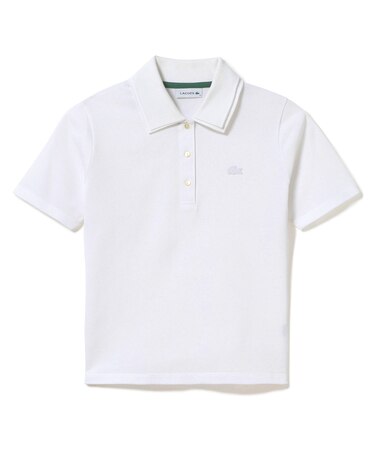 ダブルカラー鹿の子鹿の子ポロシャツ