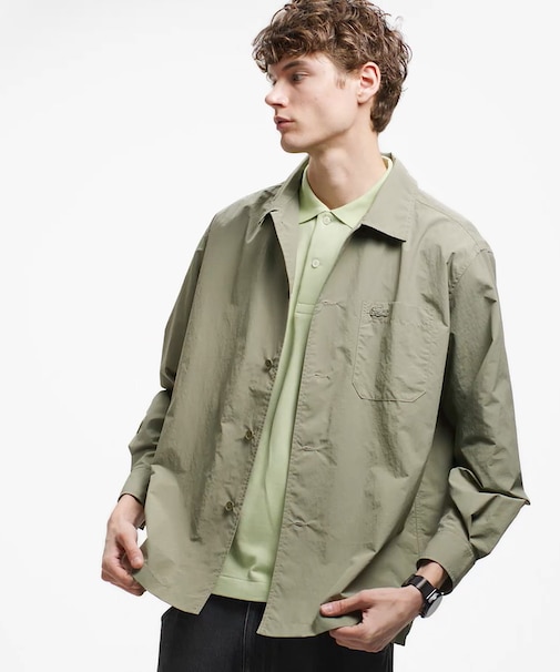 ナイロンリップシャツジャケット