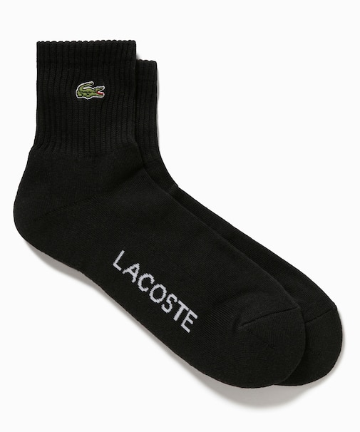 ワニロゴパッチリブソックス