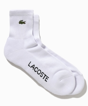 ワニロゴパッチリブソックス