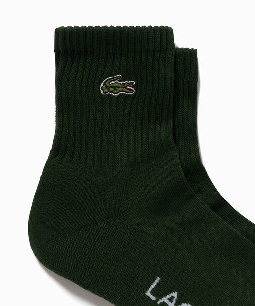 ワニロゴパッチリブソックス