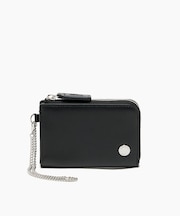 シルバーブローチレザースマートキーケース