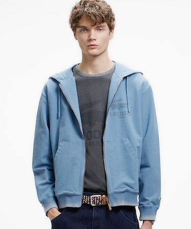 ヴィンテージエフェクト ロゴジップフーディー