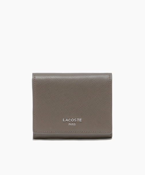 エンボスレザー3つ折りウォレット