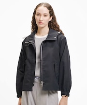 インパーテッドプリーツ Aラインマウンテンパーカー