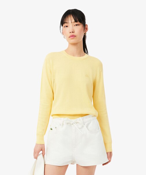 シームレス3Dニットセーター