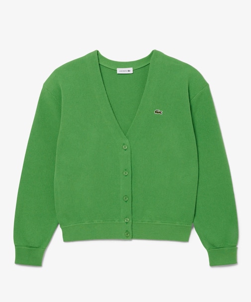 Vネックショートカーディガン