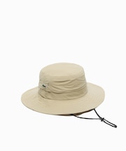 ワンポイント撥水サファリハット